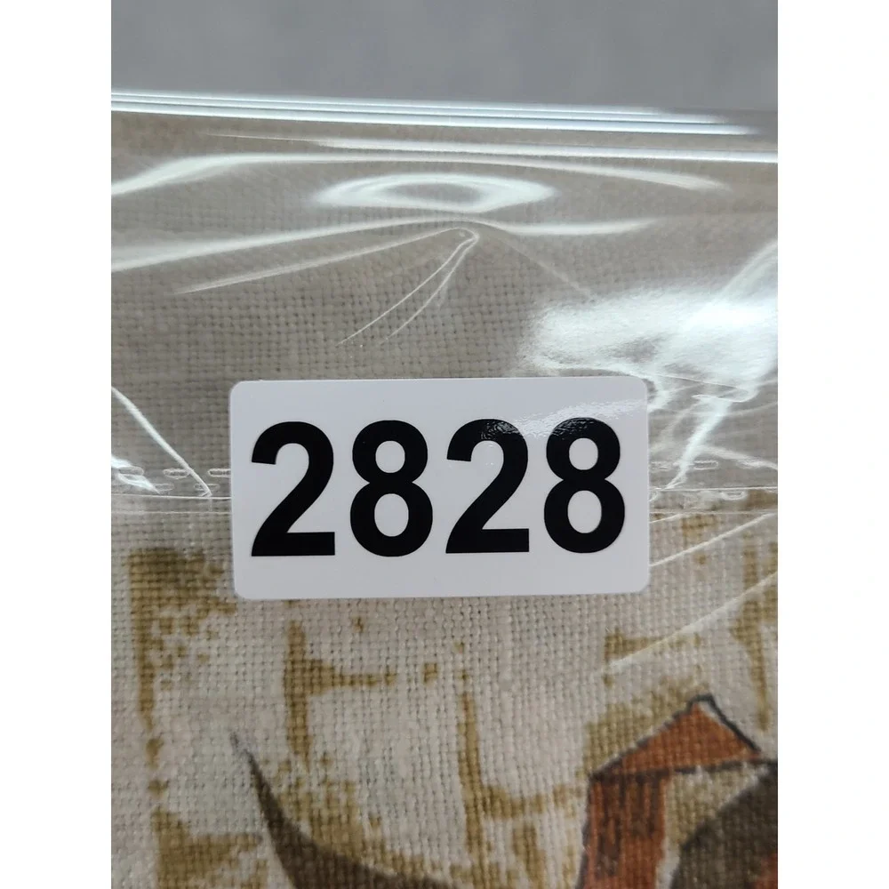 1973‎ Calendar Kitchen Linen Towel Vintage Fall and Autumn Inn 25